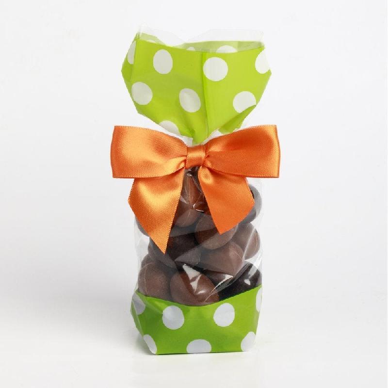 Sachet confiseur imprimé 10 x 22 cm avec fond carton - par 100_1