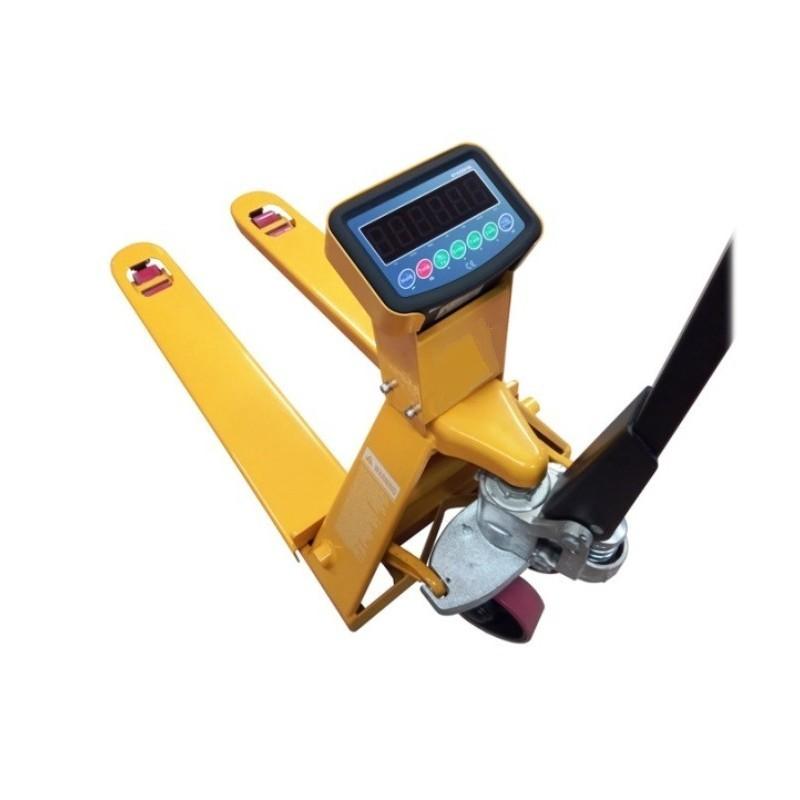 Transpalette hydraulique avec balance et imprimante TOR WH-25ES - 2,5T - Fourches 1150 mm_1
