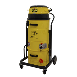 Aspirateur industriel MASTER 220S - 2.3 kW, filtre antistatique, disponible en location et en vente - Référence : M220S_1