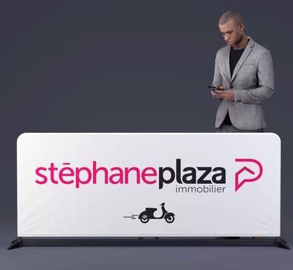 Barriere personnalisable 80x200 cm - AEROPATH 080_1