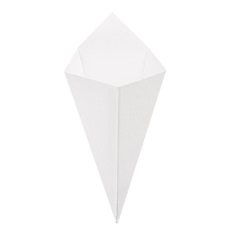Cornet frites The Pack carton ondulé nano micro 100g 12,8x21,7cm - par 200_1