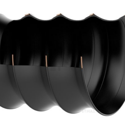 Gaine PVC, légère, très flexible, électriquement conductrice - Master-PVC LF EL_1