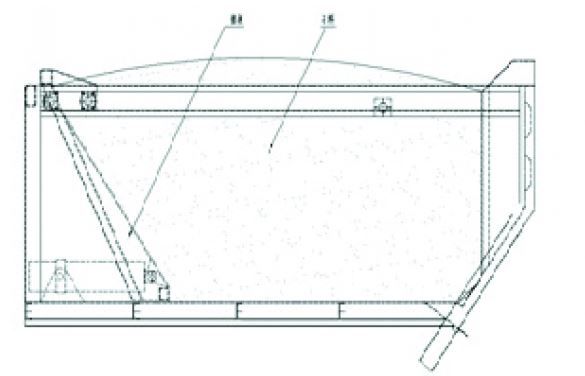 Lmt5311tfc-p - camion gravillonneur synchrone trémie à lame compacteur - ikom - 17 m3_1