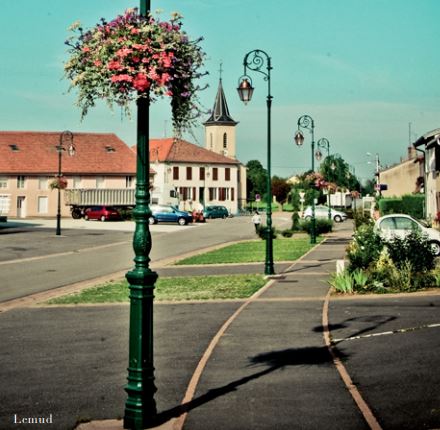 Mât d'éclairage public Héros - en acier - robuste avec ornements ouvragés et raccord GAZ 3/4_1
