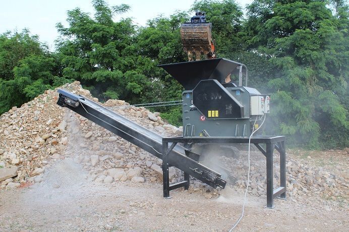 Mini concasseur à mâchoires pour BTP_1