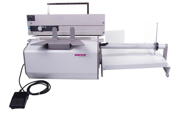 Perforeuse électrique DTP 340 A - usage intensif avec poinçons interchangeables et perforation semi-automatique_1