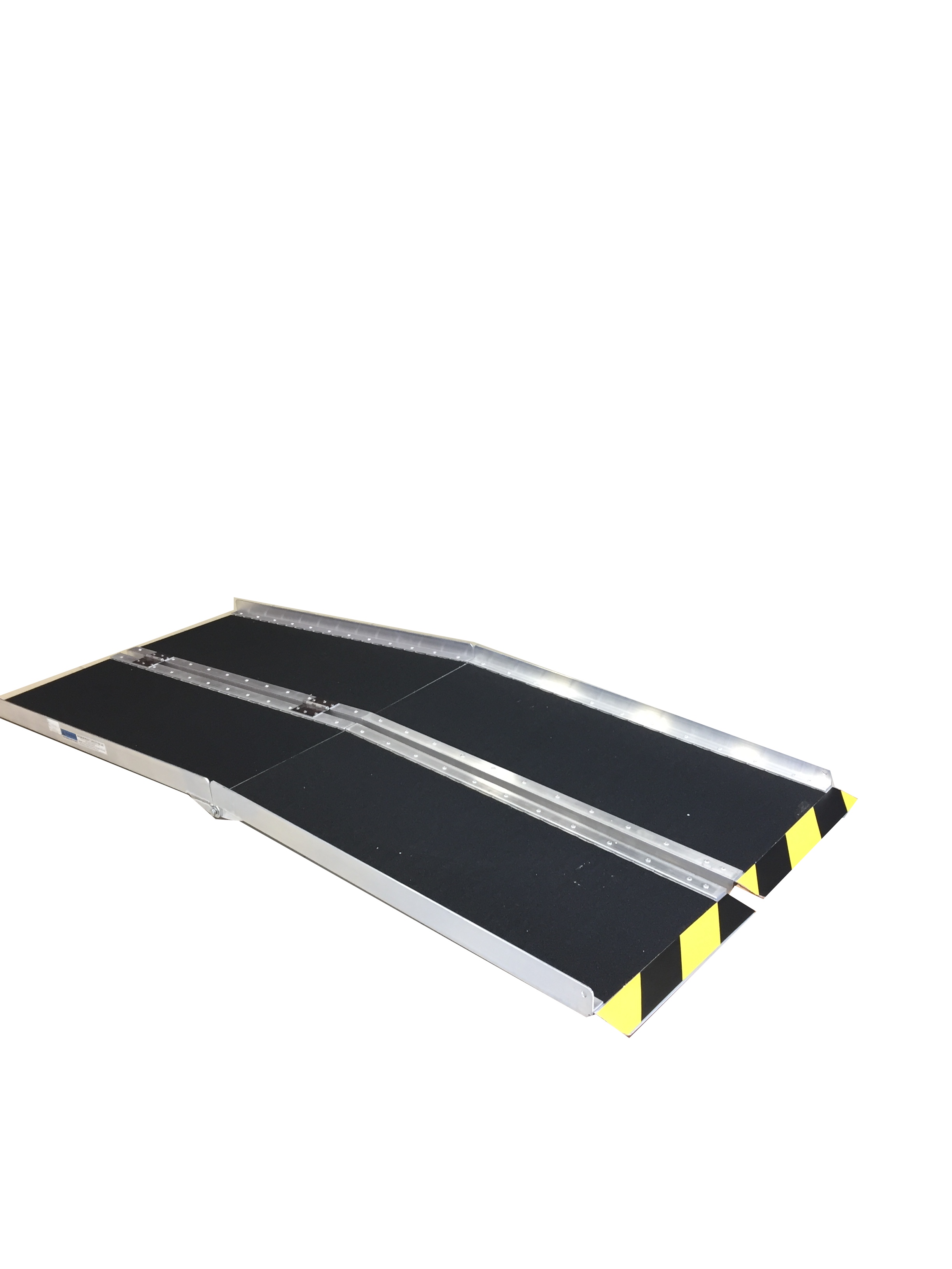 Rampe pliable eco+ 155cm x 74cm - Aluminium antidérapant - Charge 250kg - WORHAN_1