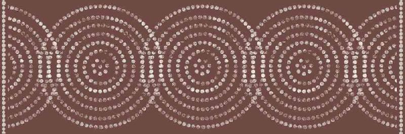 Tapis déco intérieur absorbant - Ethiopia Terracot - 150x50 cm_1