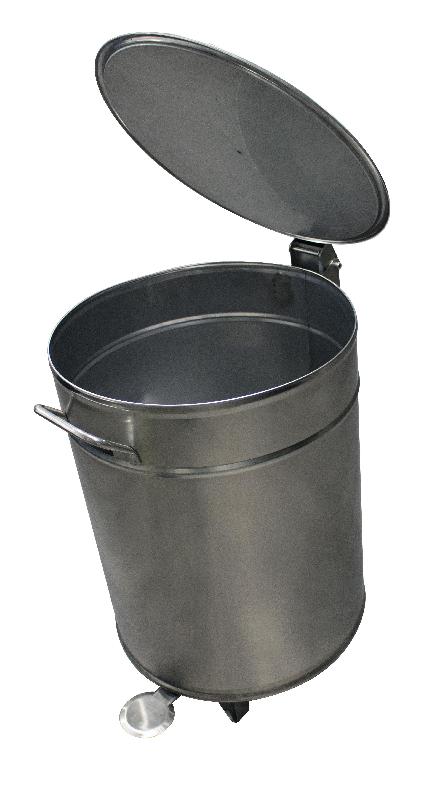 Bacs à déchets 50L inox roulant L2G_1