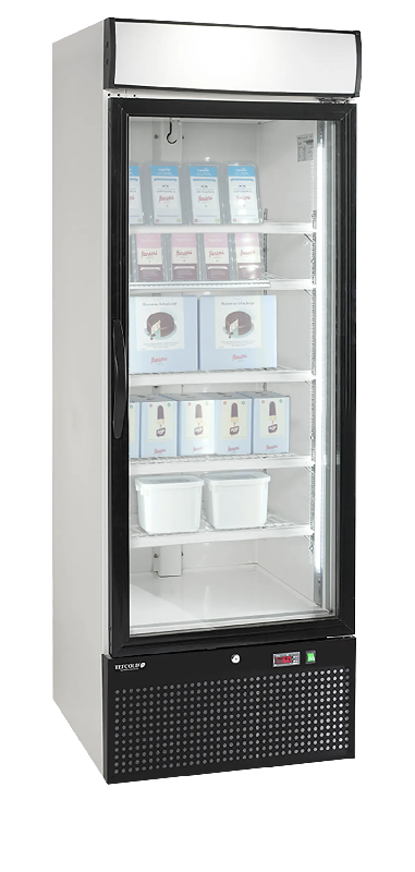 Congélateur vertical vitré NF2500G (515 / 412 L) Blanc TEFCOLD_1