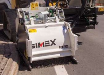 Raboteuse d'enrobé haute puissance Simex PL 1500 - Système d'arrosage intégré - Largeur 1500 mm_1