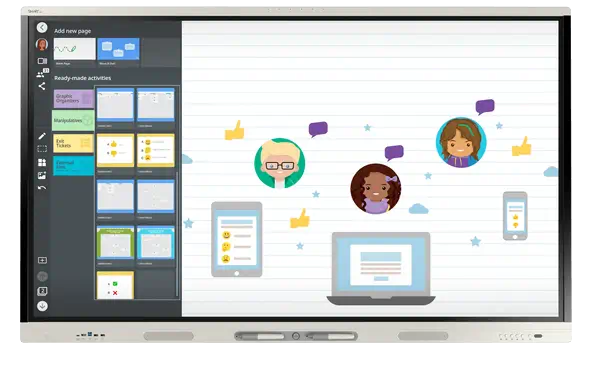 ÀÉcran interactif SMART Board MX065-V4 avec iQ, sans sortie_1