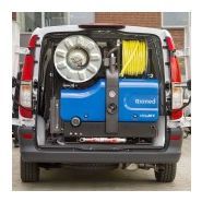 Machine CityJet pour le nettoyage des égouts jusqu'à 450 mm de diamètre, avec enrouleur pivotant