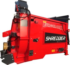 Shredder pailleuse agricole - Euromark - capacité utile 13, 15 ou 18m³ - haut débit et broyage homogène_1