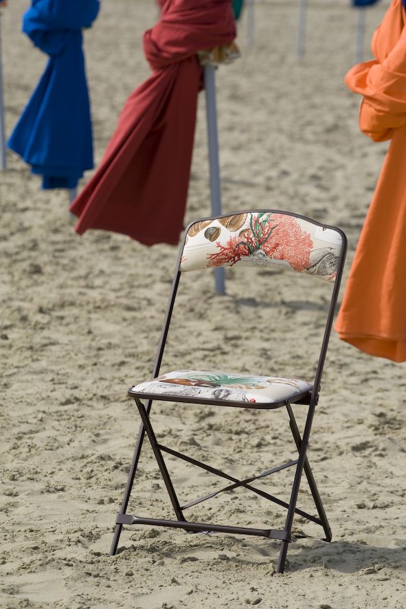 Style tissu éditeur - chaise pliante - chaisor - coloris rouille toile de coton_1