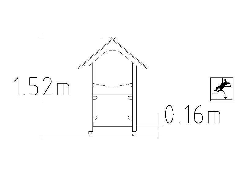Maisonnette de jeu Unimini Gillian réf-8047320 - Hags - Dimensions compactes et adaptée aux enfants de 1 à 5 ans_1