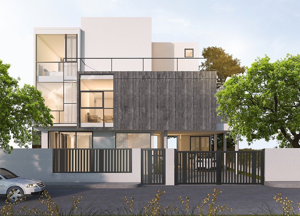 Nivelles - clôture en aluminium - 123 pvc alu - thermolaquage_1