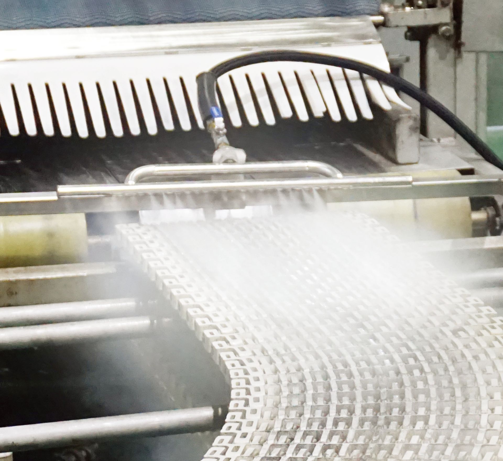 Rampe de nettoyage vapeur pour convoyeur_1