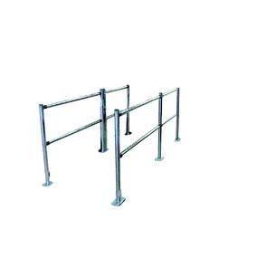 Barre de guidage chromée - diamètre 4 cm - Longueur 1 mètre_1