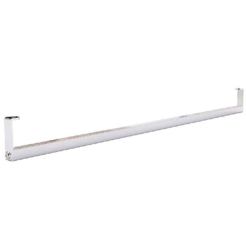 Barre de penderie chromée - 64,2 cm - épaisseur 15 mm - acier_1