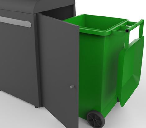 Colonne d'apport pour la collecte des déchets organiques, des huiles de cuisine usagées  - O+_1