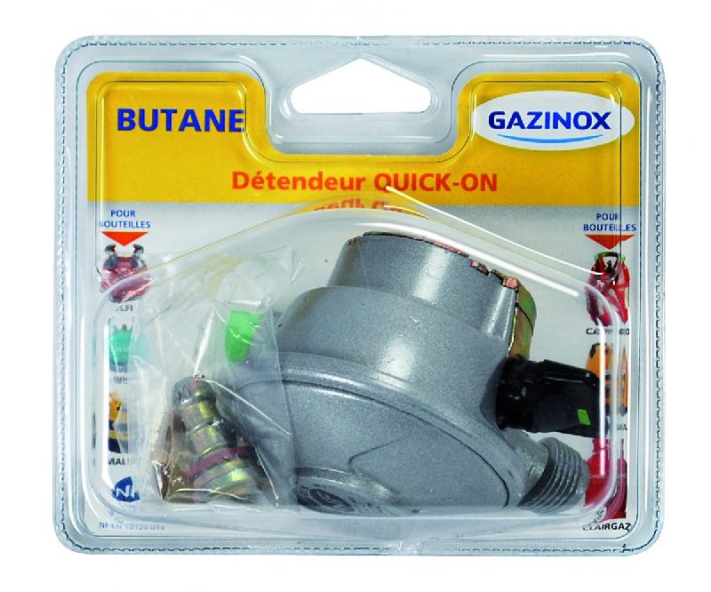 Détendeur inox gaz butane - H.6.5 cm - Garantie 5 ans - Marque GAZINOX_1