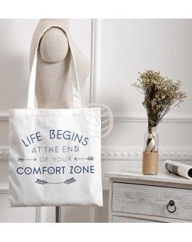 Emballage écologique - Sequoia Factory - Sac coton bio 140grs - 38L x 42 cm - personnalisable et certifié GOTS_1