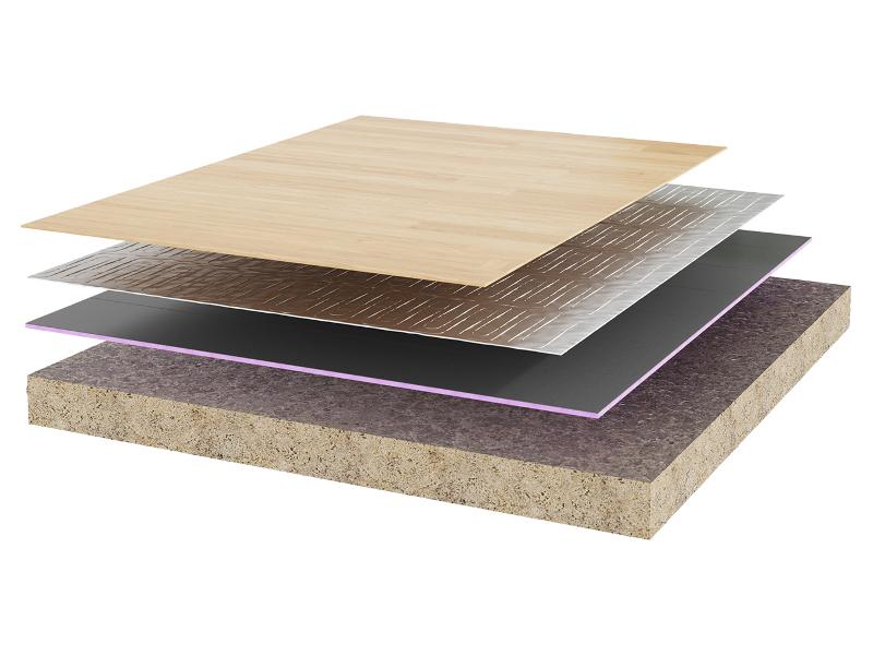 Plancher chauffant électrique parquet Mozaïk 100W/m² 10m² 1000W - Thermor - 480164_1