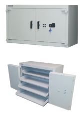Armoire Forte de Sécurité Série AFS - Protection Acier, Serrure à Clé, Options Disponibles_1