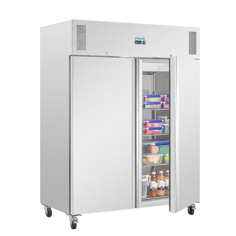 Armoire réfrigérée positive 2 portes série U 1300L UA052 Polar_1