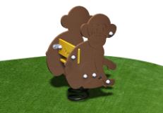 Jeu à ressort singe - si01pe - Crea Équipements - Âge: 2 à 6 ans - 850mm de hauteur_1