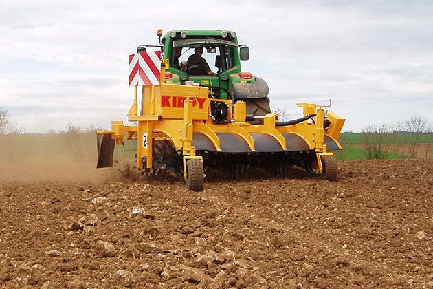 AN 5R - Andaineur de pierres Kirpy - Largeur de travail 4,50 m - Homologation route_1