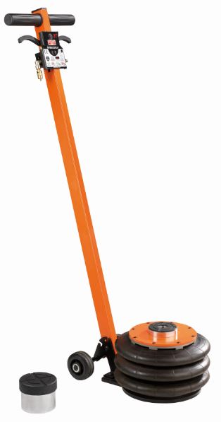 Cric pneumatique à 3 étages - Manche long - BH9BJ23SLH - 2T - Hauteur max 560 mm avec extension_1