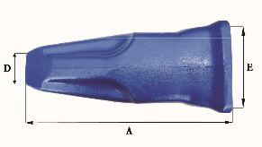 Dents de godet adaptables Feurst AFV 4703 SP - 55,6 kg - Dimensions précises_1