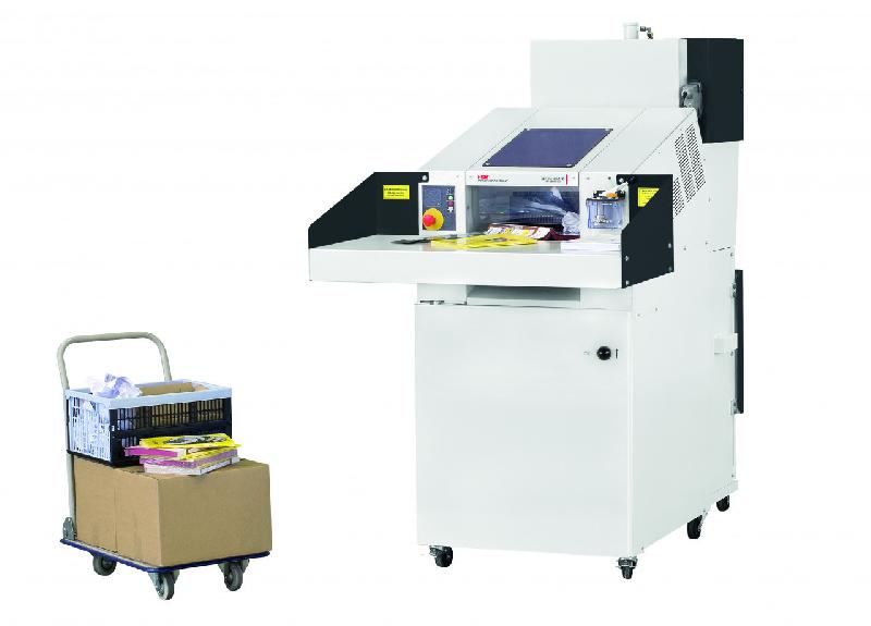 Destructeur de papier professionnel HSM Powerline SP 4040 V - 5,8 x 50mm - Cylindres en acier trempé, garantie 3 ans_1