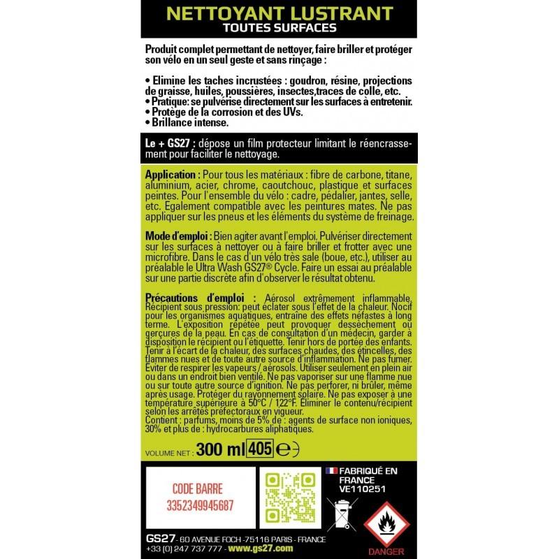 NETTOYANT LUSTRANT TOUTES SURFACES 300 ML GS27_1