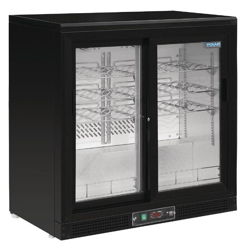 Polar - cave à vin horizontale portes coulissantes 56 bouteilles_1