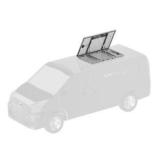 Support inclinable special camping car UNITECK pour panneau solaire 300W_1