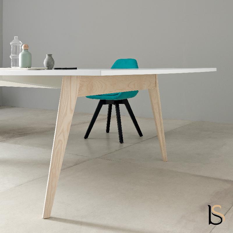 Grande table de réunion Pigreco Up - Martex - Blanc, 300_1