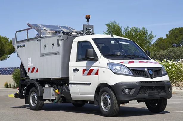 Mini Bennes à Ordures Ménagères BOM - MICRONEA - ultra-compacte - idéale pour ruelles et accès difficiles - 400 kg de capacité_1