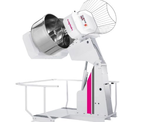 Pétrin professionnel PE160FE - Caplain - 160 kg - basculant avec levier hydraulique_1