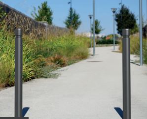 Potelet fixe monochrome/bicolore - AGGLO - Ø 76 mm ou Ø 102 mm - PROCITY®_1