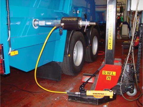 Vérins en aluminium RACH606 - 596 kN Capacité - 150 mm Course - Piston creux_1