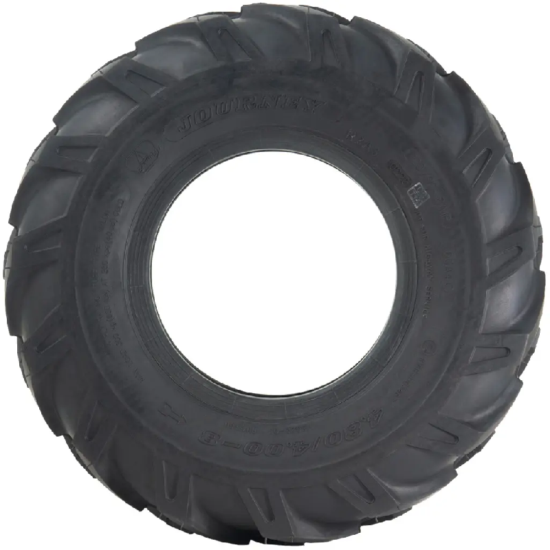 4.80/4.00-8 Open Centre Tyre  Tube TR13 Cleated Rotovator Lug Industrial H8022_1