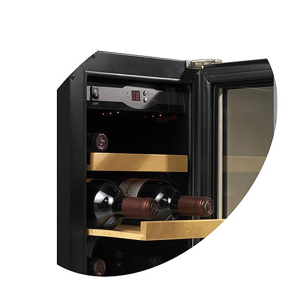 Cave à vin professionnelle inox - 18 bouteilles | Tefcold - TFW80S_1