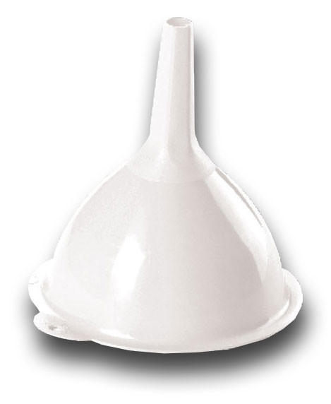 Entonnoir plastique blanc diam.10_1