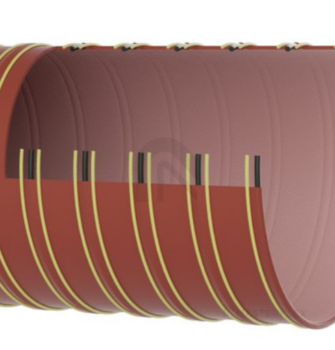 Gaine pour moyennes et hautes températures jusqu'à 250 °C, double paroi - Master-SIL 2_1