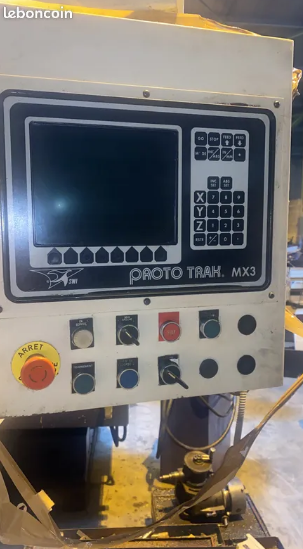 Fraiseuse PMER RM3AC - Commande CNC - Année 1995 - Occasion_1