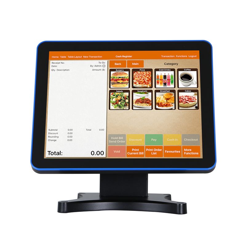 M100-17 - Écran tactile 17 pouces Sunany - Moniteur POS capacitif 10 points - Résolution 1280x1024_1