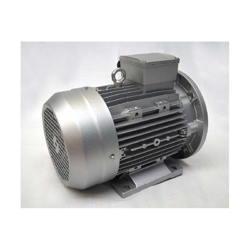 Moteur électrique triphasé 230/400V 2,2kW - 1000tr/min - Bride B35 - Trous lisses à pattes - ALMO CAIS112M6B35_1